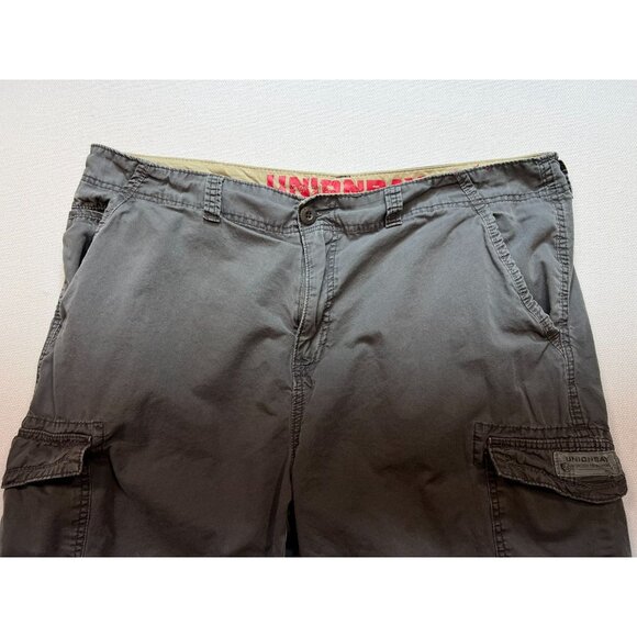 Unionbay Men's Cargo Walking Hiking Shorts Stretch Size 42 Gray Pockets Casual - Picture 5 of 11